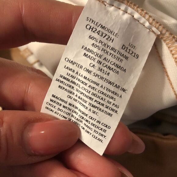 C by One faux tan leather pants - Picture 4 of 5